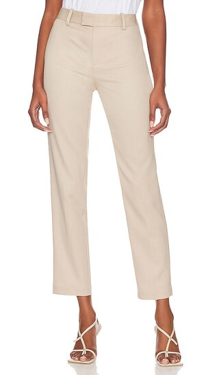 Luka Trouser in Beige | Revolve Clothing (Global)