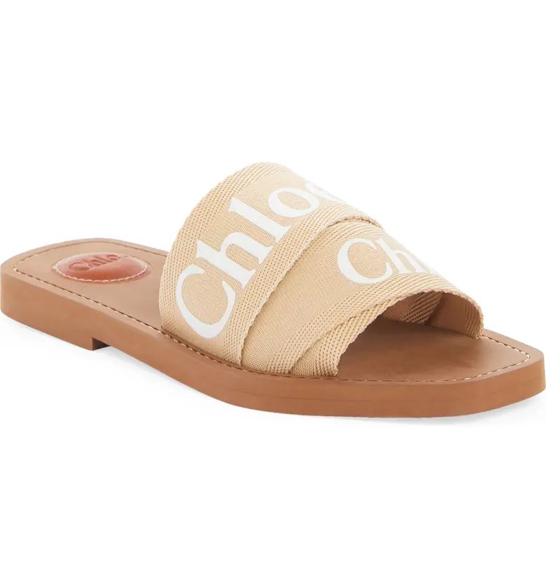 Chloé Logo Slide Sandal (Women) | Nordstrom | Nordstrom