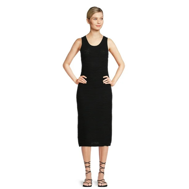 Time and Tru Women's Sleevless Crochet Dress | Walmart (US)