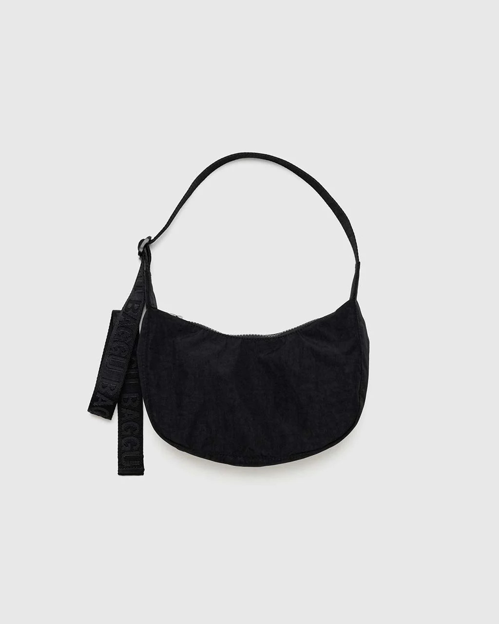 Small Nylon Crescent Bag - Black | ban.do