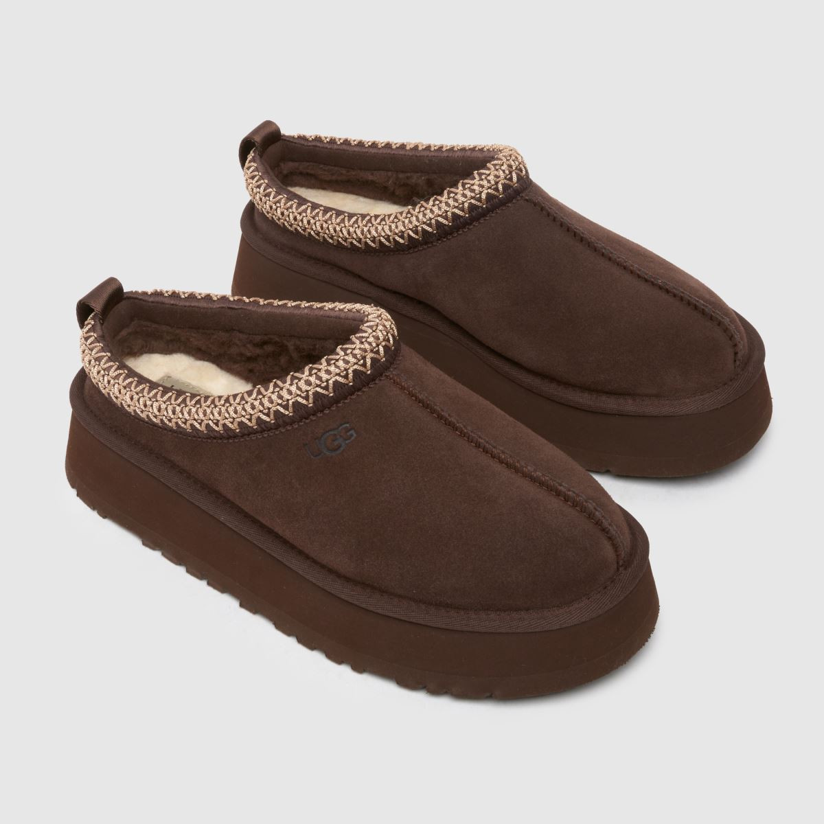 Womens Burnt Cedar UGG Tazz Platform Slippers | schuh | Schuh