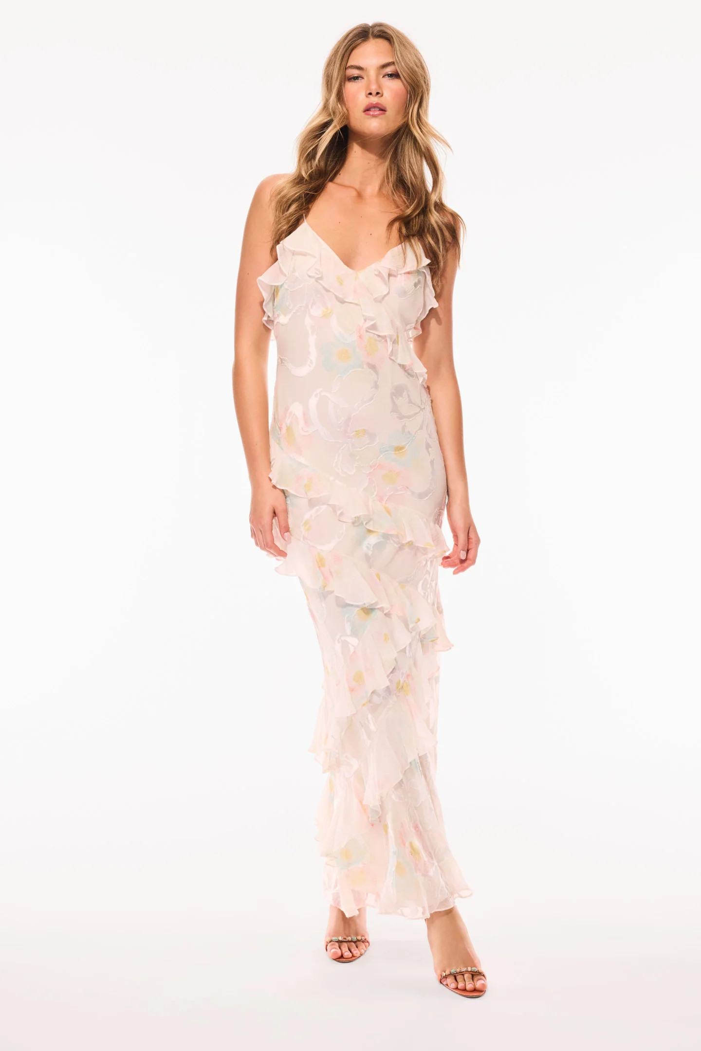 Rialto Silk-Blend Maxi Dress | LoveShackFancy