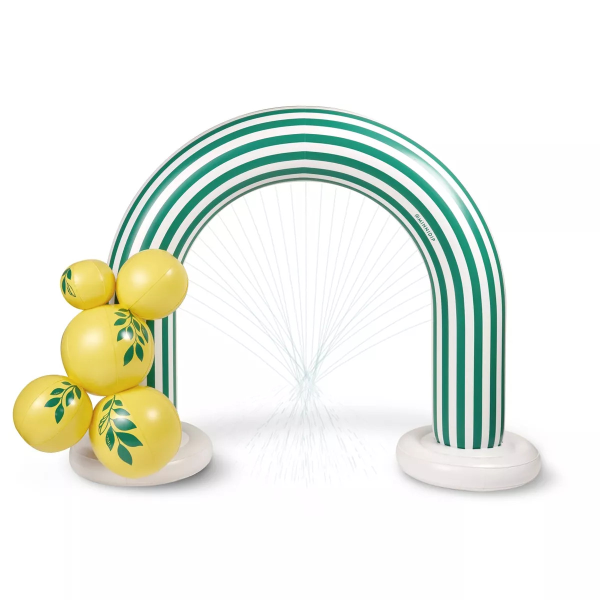 MINNIDIP Garland Arch Sprinkler - Striped Limone | Target