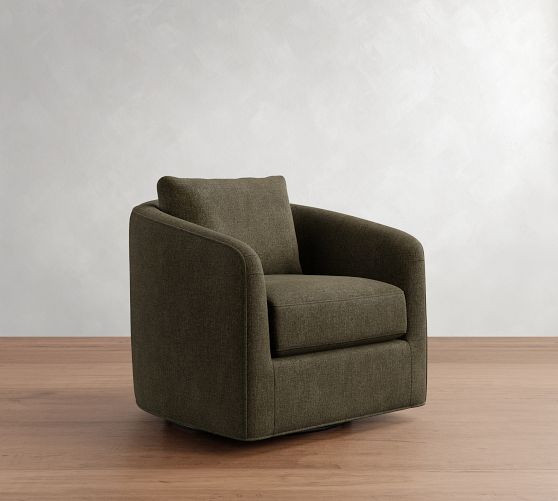 Remmy Swivel Chair | Pottery Barn (US)