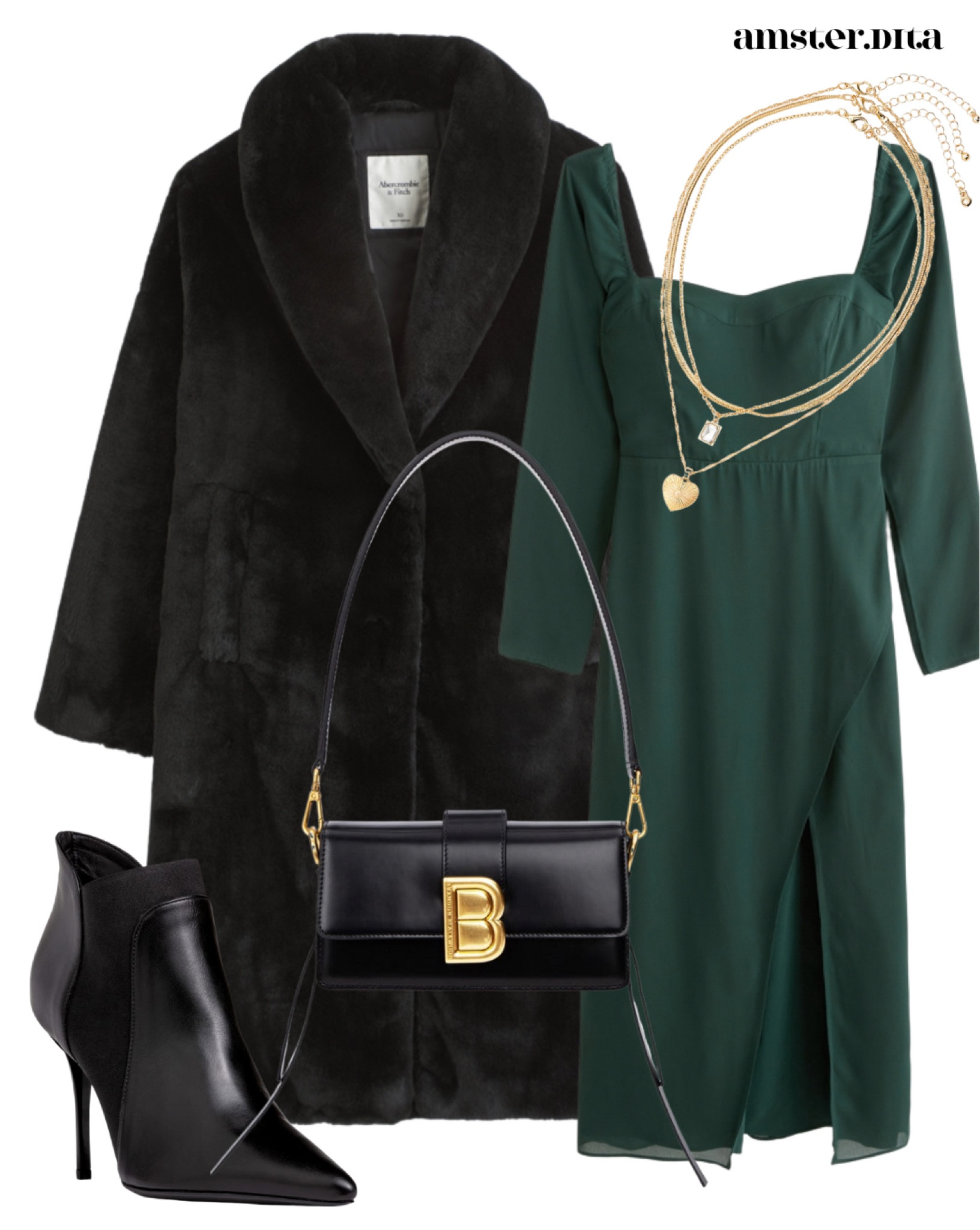 green dress winter outfit amster.dita on LTK it’s a wardrobe staple NEW ON SALE Where's The Fun? What Size:42 ($35 USD)