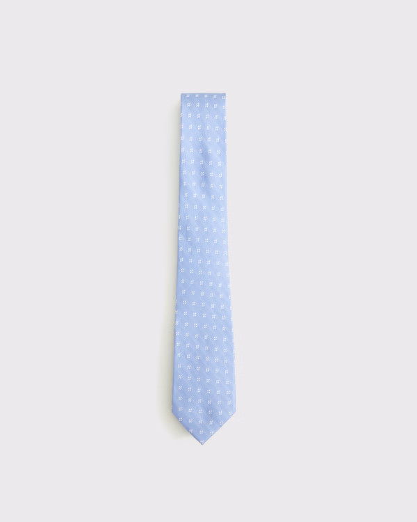 The A&F Collins Blue Pattern Tie | Abercrombie & Fitch (US)