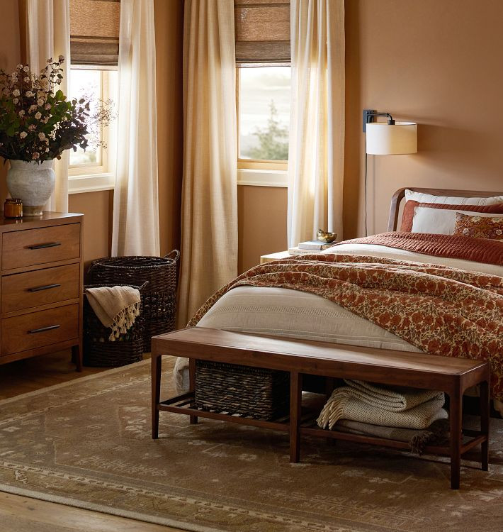 Lacey Round Woven Basket | Rejuvenation