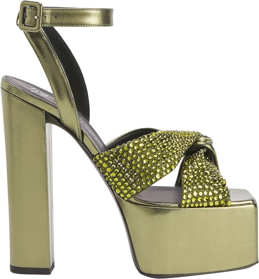 Amazon.com: Giuseppe Zanotti, Souree Sandals Fabric, 6, Green : Luxury Stores | Amazon (US)