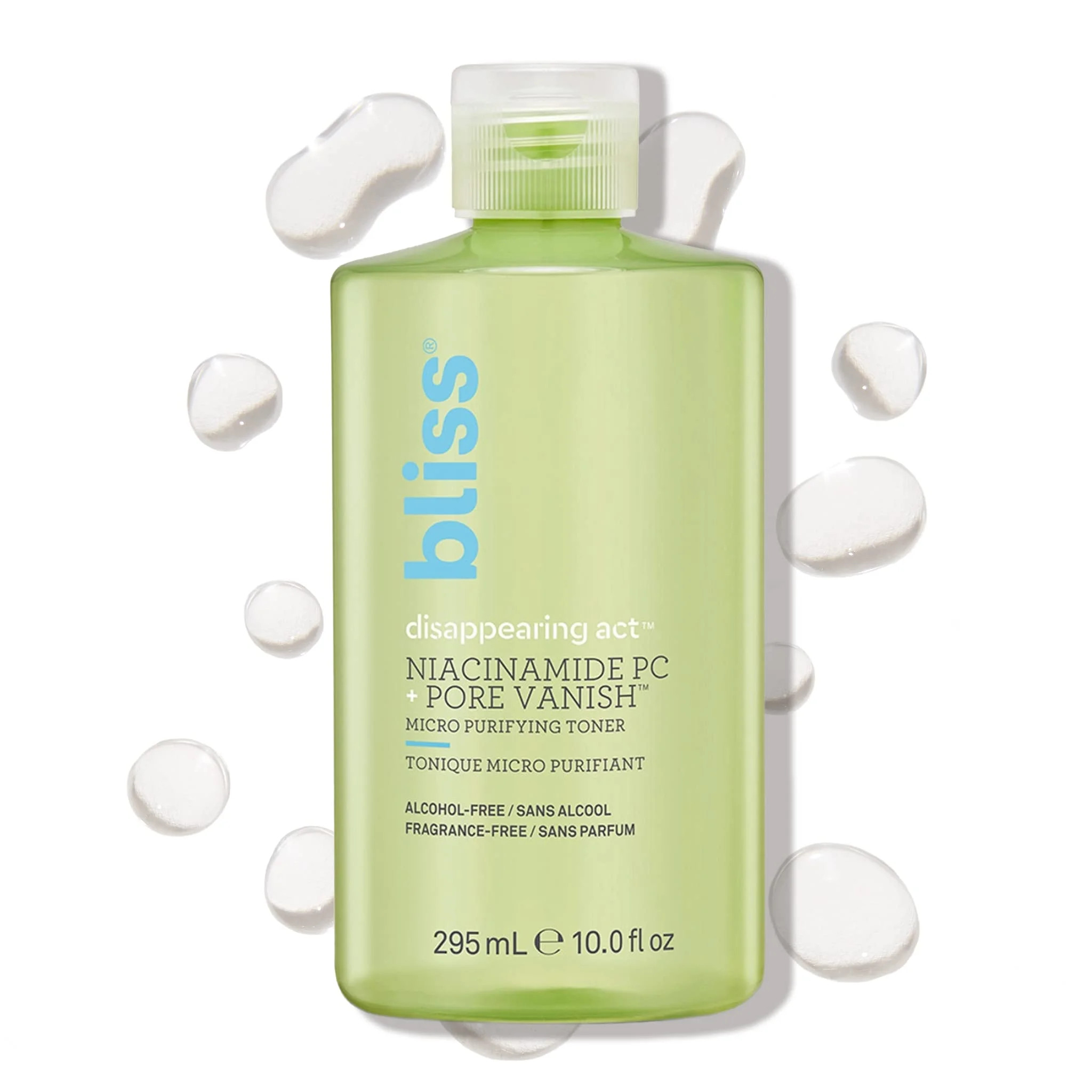 Bliss Disappearing Act Niacinamide Toner - 10 Fl Oz - Pore Vanish Complex - Purifies And Minimize... | Walmart (US)