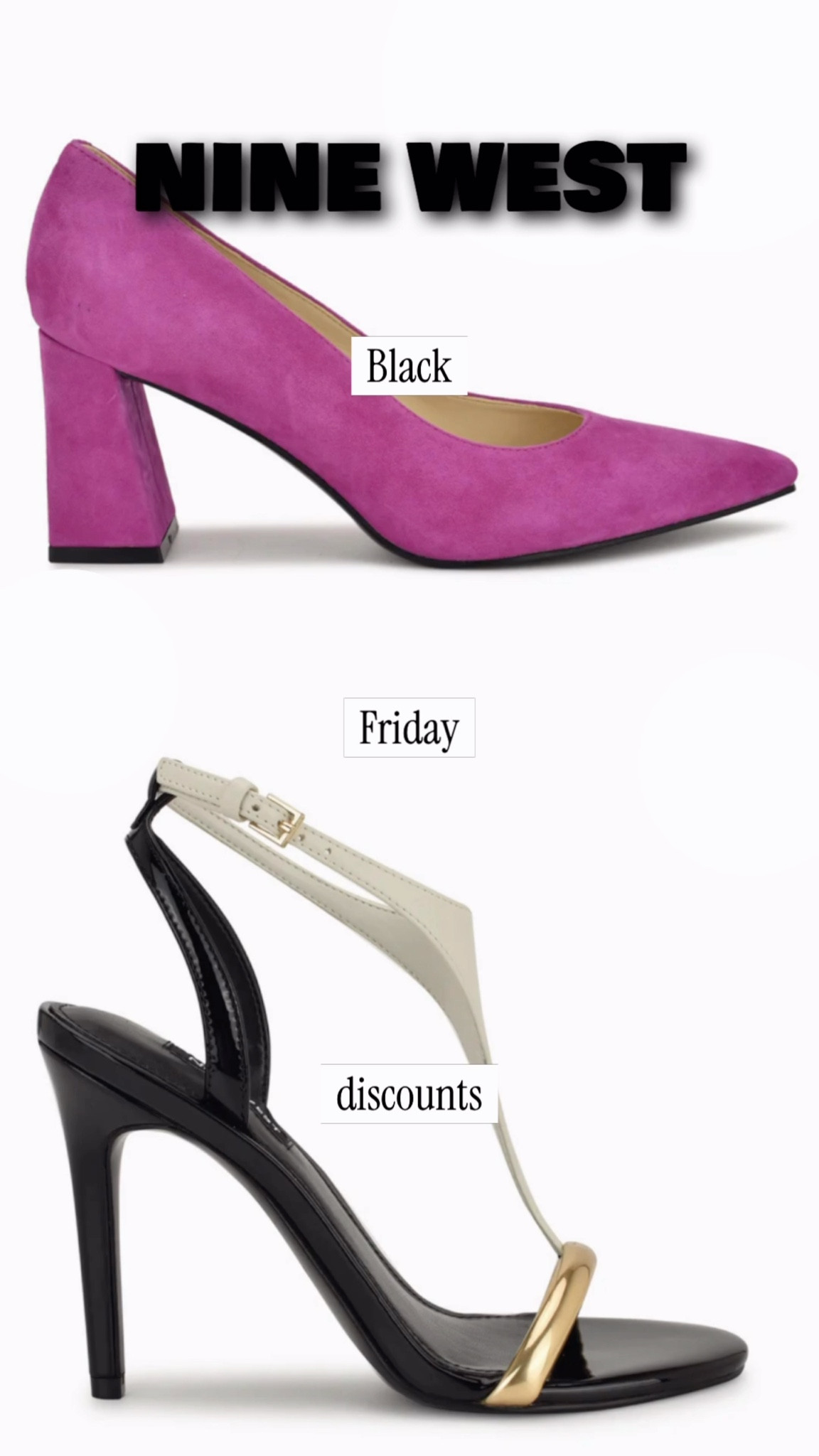 The perfect black heels for holiday outfits, date nights, and “I swear I dress up sometimes” moments — all 50% off at Nine West today.
Chic • comfy • affordable

#ninewestshoes #heelsonheels #affordablefashionfinds #ltksale #blackfriday2025

#LTKCyberWeek #LTKSaleAlert #LTKGiftGuide