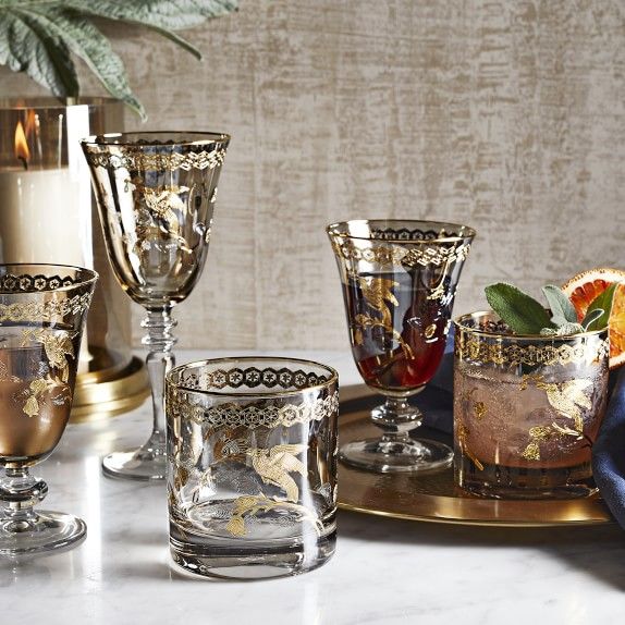 The House of Scalamandr&#233; Glassware Collection | Williams-Sonoma