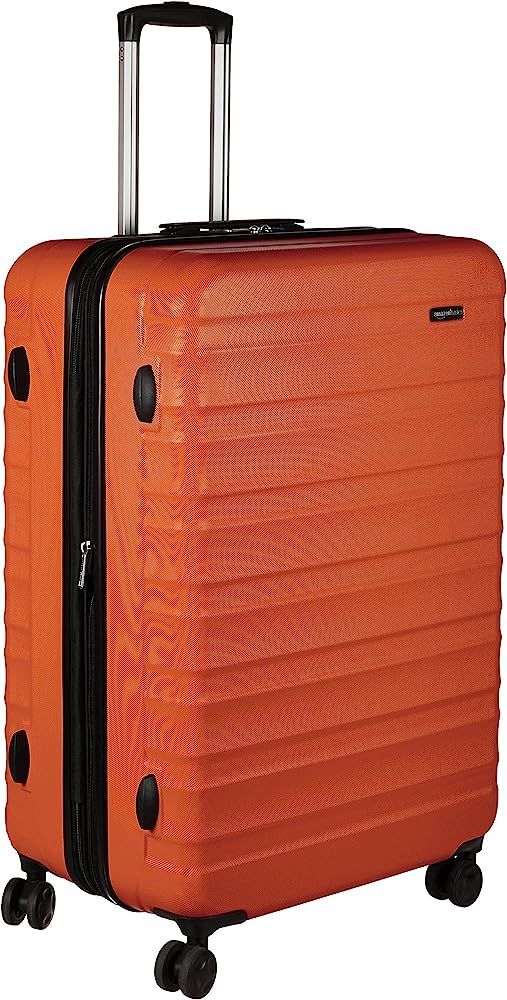 Amazon Basics 30-Inch Hardside Spinner, Orange | Amazon (US)