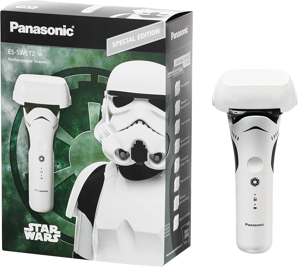 Panasonic Electric Shaver, Special Edition Star Wars Stormtrooper Design, Wet Dry Men’s Shaver ... | Amazon (US)