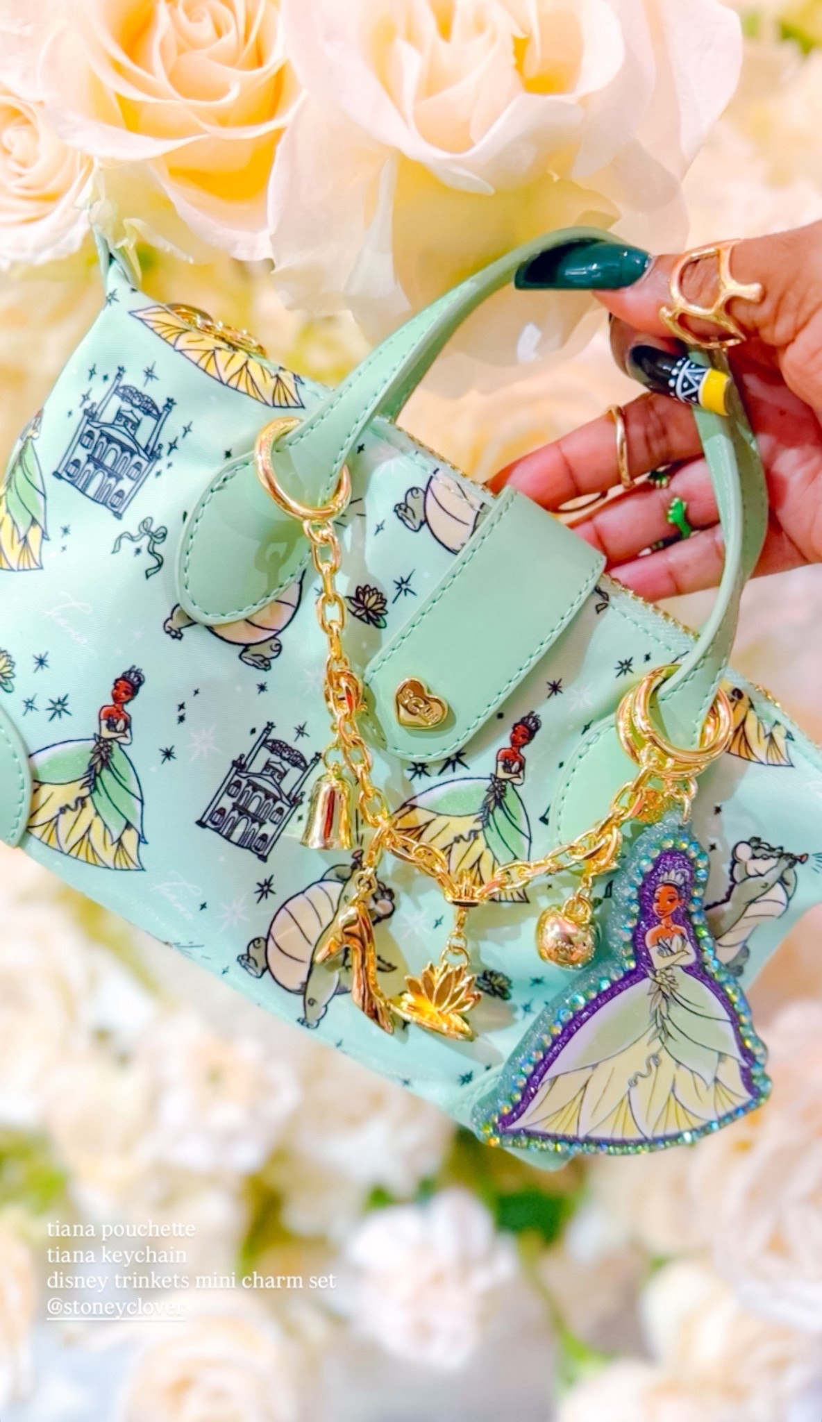 Tiana Stoney Clover Lane 💚✨ Princess and the Frog Bag

Princess and the Frog, Tiana, Disney Princess Tiana, Stoney Clover Lane, Disney bag, princess pouch, New Orleans inspired, green and gold bag, lily pad motif, frog prince theme, fairytale accessories, pastel green bag, character cosmetic bag, mini backpack, tote bag, customizable patch bag, chenille letter patches, embroidered princess patch, limited edition Disney drop, collectible Disney accessories, park day essentials, princesscore aesthetic, luxury Disney bag

#LTKSeasonal #LTKTravel #LTKSpringSale