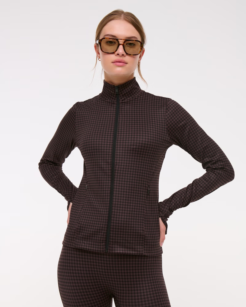 Women's YPB studioFLEX Full-Zip | Women's Clearance | Abercrombie.com | Abercrombie & Fitch (US)