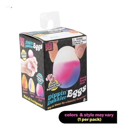 Schylling Needoh Dippin Dazzler - Sensory Squeeze Egg , Changes Color | Walmart (US)