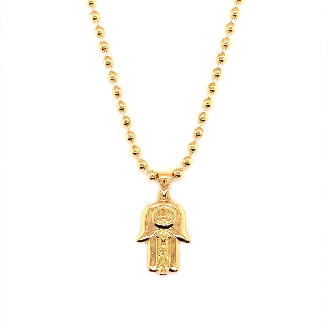 Hamsa Pendant Necklace | MaLi Beads