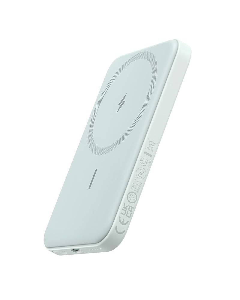 Anker 621 Magnetic Portable Charger (MagGo), 5,000mAh Wireless Power Bank with USB-C Cable, Magsa... | Amazon (US)