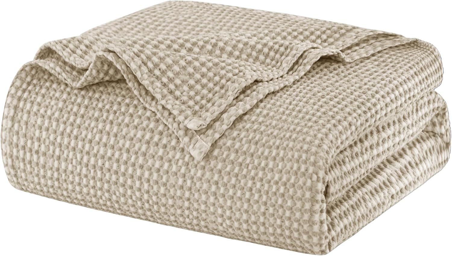 100% Cotton Blanket Queen Size for Bed - Spring and Summer Cooling Lightweight & Breathable Beddi... | Amazon (US)