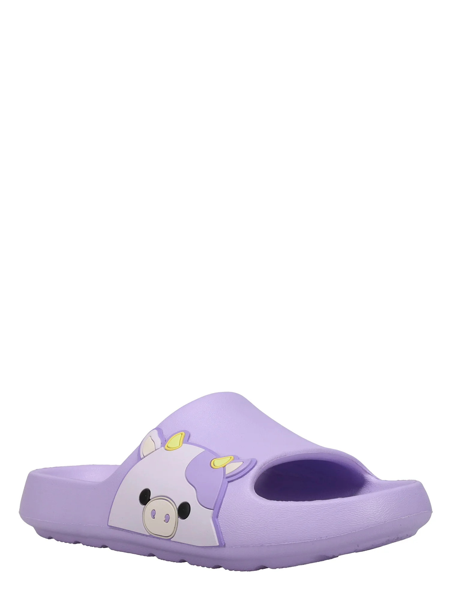 Squishmallows Kids Bubba the Cow Slide Sandal - Walmart.com | Walmart (US)