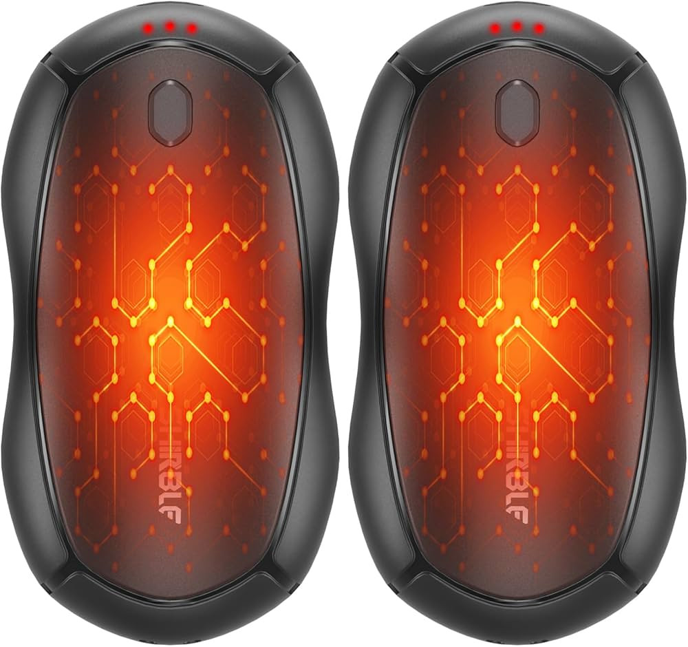 Hand Warmers Rechargeable, 5200mAh Electric Hand Warmers with Smart Chips 15Hrs Long Safe Heat, G... | Amazon (US)