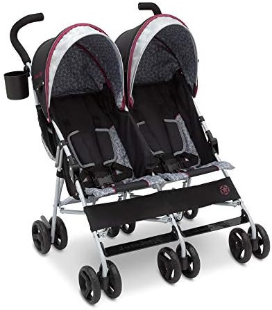 Jeep Scout Double Stroller, Lunar Burgundy | Amazon (US)