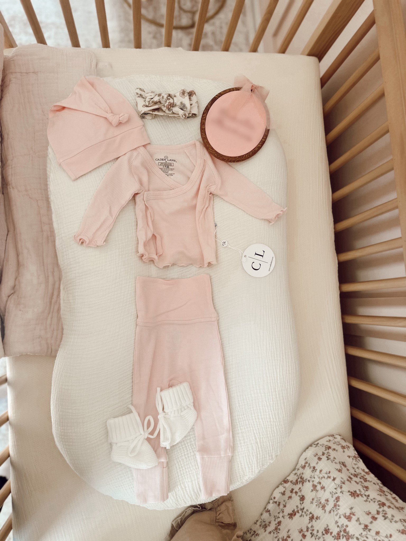 @Caden Lane package came in and wow I can’t wait to show yall everything they sent over for baby girl! 💓✨🧸🫧🩰🎀 

this little set is defff perfect for a “coming home from the hospital outfit” I cry it’s so cute 🤭🫧💓✨🦢 #ad 

I do have a discount code coming soon to share with yall + I can’t wait for you guys to get these cutie pieces too!!

#LTKmomlife #LTKBaby #LTKKids