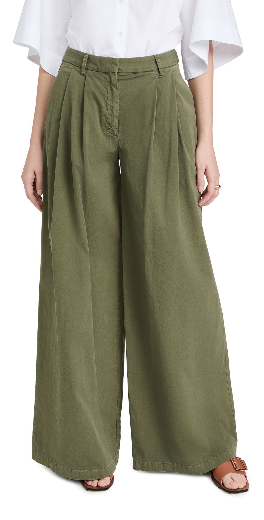 Nili Lotan Cotton Dillon Pants | Shopbop