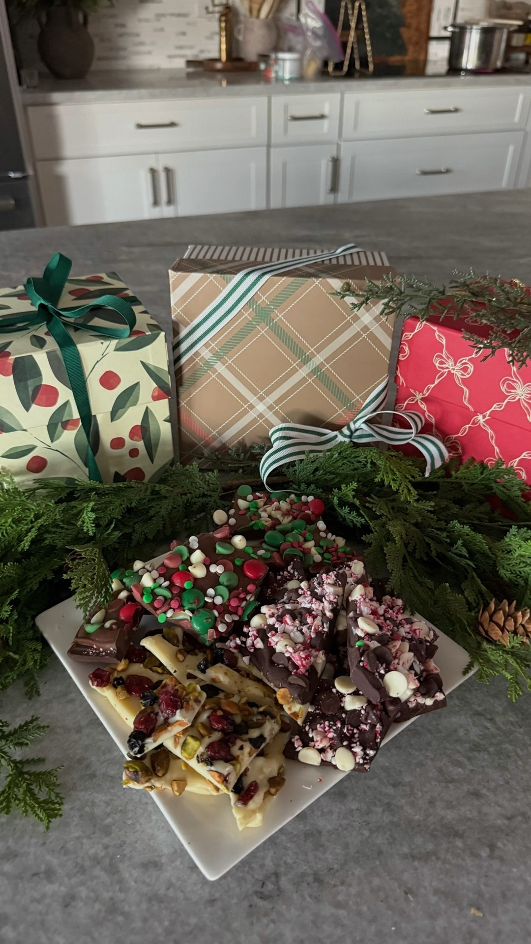 Christmas Bark Gifts
Christmas boxes, ribbon, transitional home, modern decor, amazon find, amazon home, target home decor, mcgee and co, studio mcgee, amazon must have, pottery barn, Walmart finds, affordable decor, home styling, budget friendly, accessories, neutral decor, home finds, new arrival, coming soon, sale alert, high end look for less, Amazon favorites, Target finds, cozy, modern, earthy, transitional, luxe, romantic, home decor, budget friendly decor, Amazon decor #target


#LTKGiftGuide #LTKfoodie #LTKHoliday