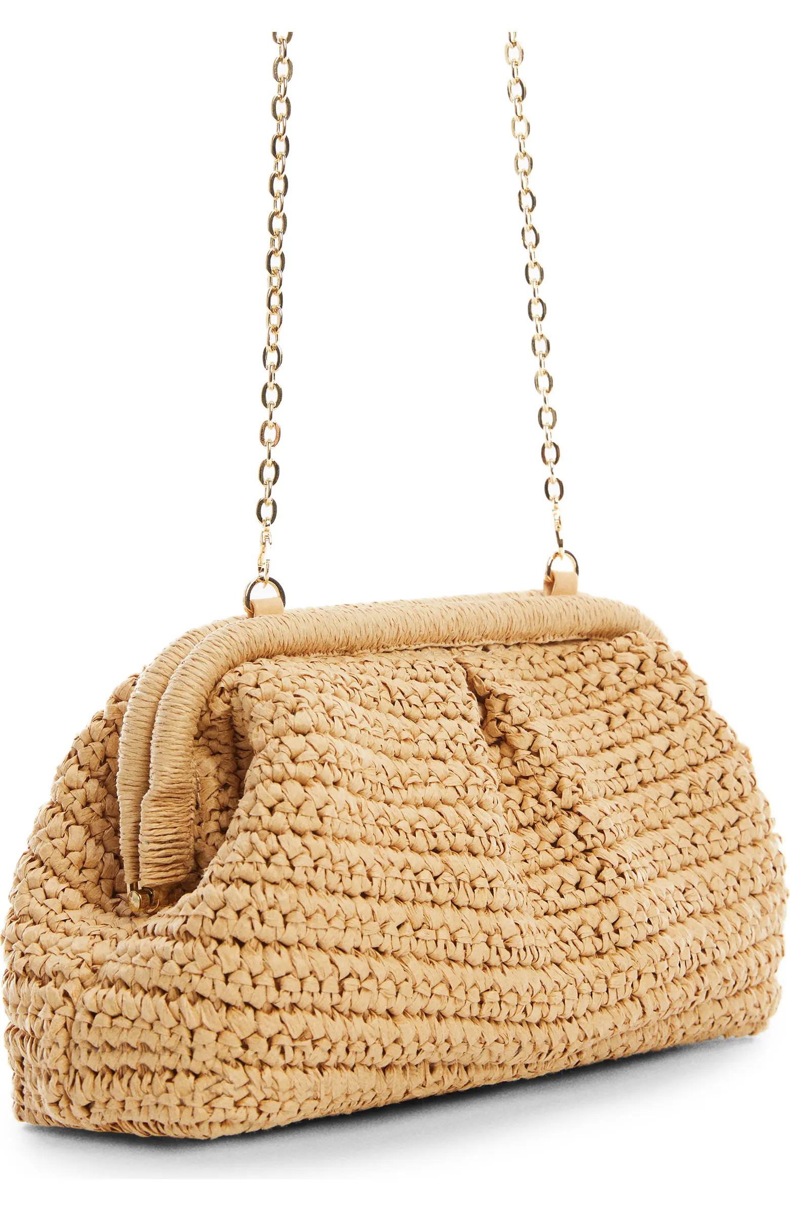 Amalfi Crochet Straw Clutch | Nordstrom