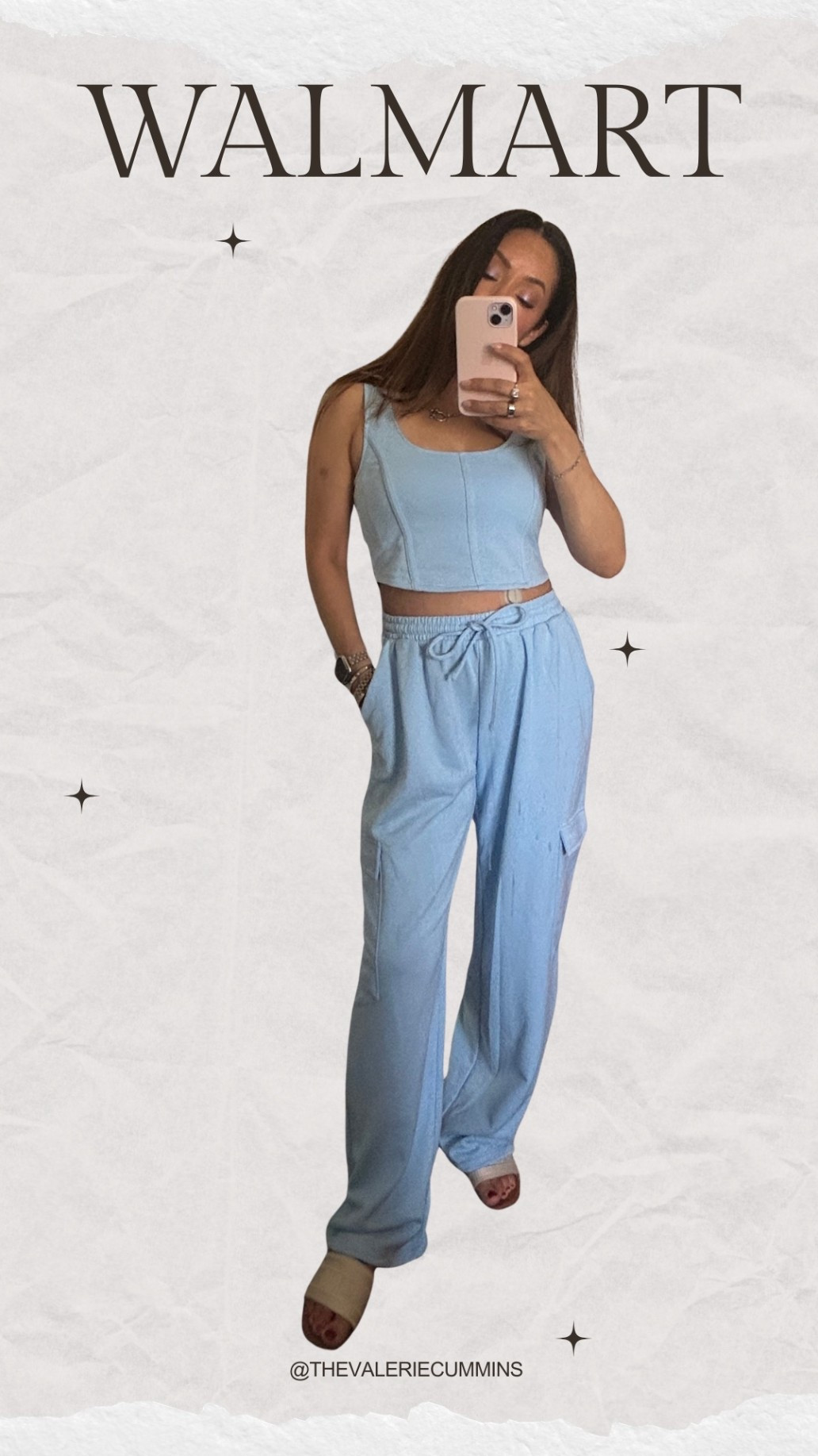 Whoa! You won’t believe where I got this!
I cannot believe the price on this cute set 

Wearing size medium
Could have gone down to my true size small
Sandals tts 

#LTKootd #LTKOver40 #LTKPetite