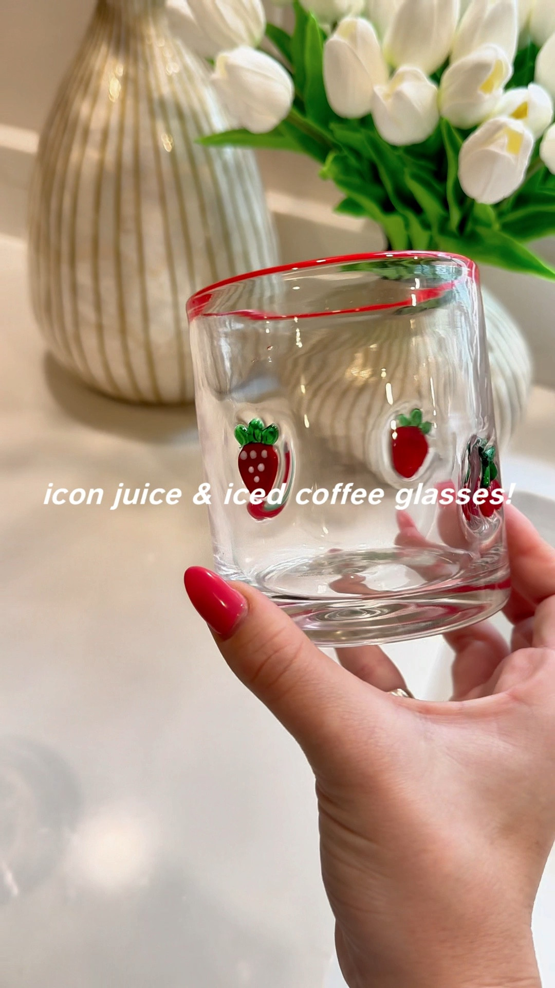 Icon juice/iced coffee glasses!! soooo fun for spring/summer 🌷

#LTKFindsUnder50 #LTKHome