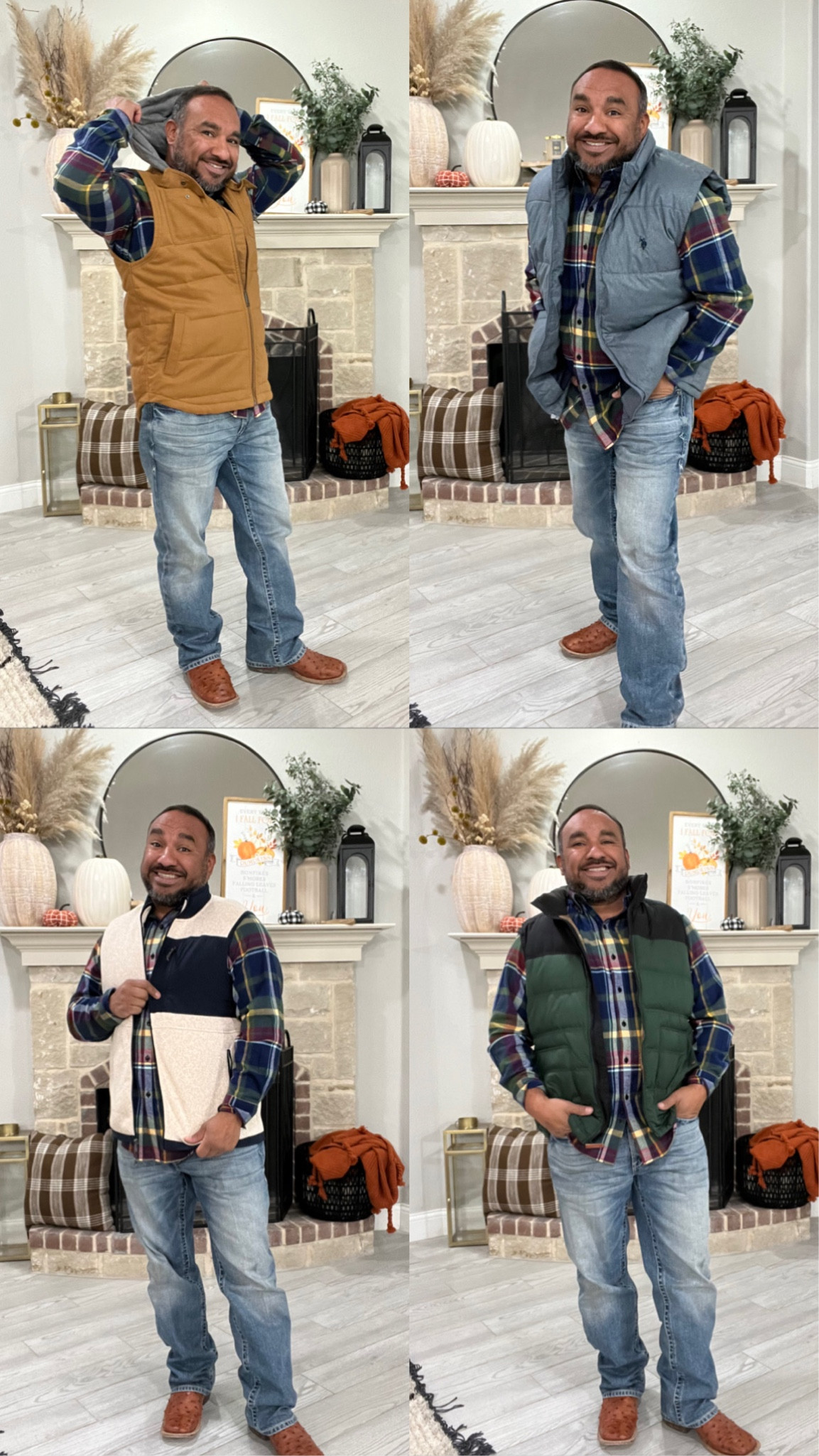Mens Walmart fall winter vest outfits 

#LTKworkwear #LTKSeasonal #LTKmens