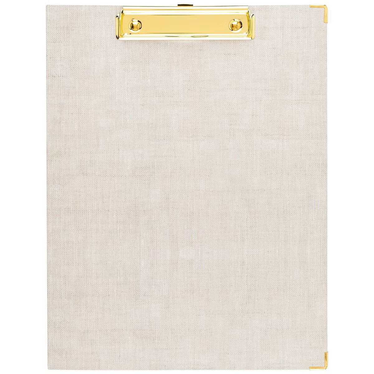 Sugar Paper Essentials Clipfolio Tan: Office Supplies Desk Organizer & Document Holder, 12.563" x... | Target