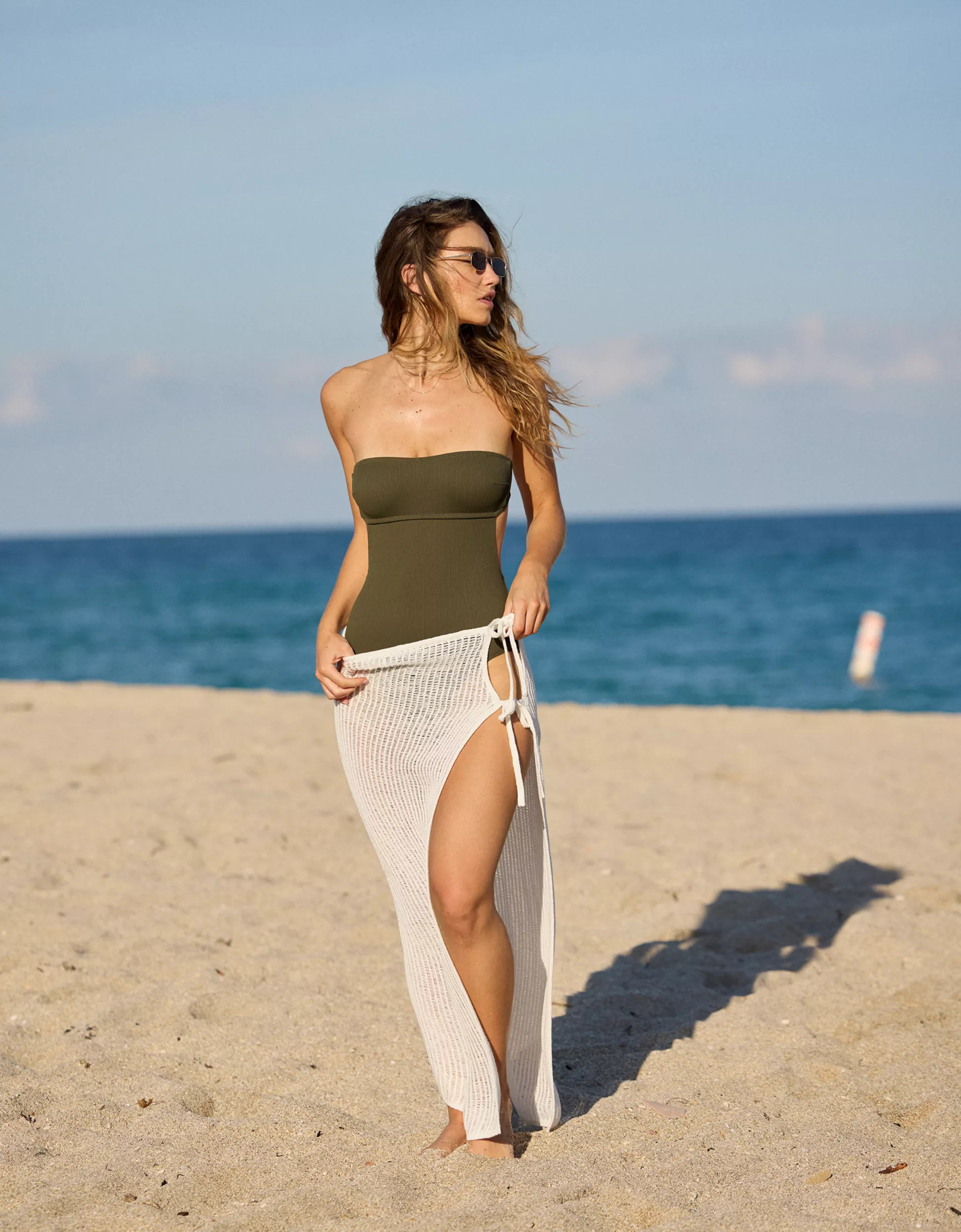 Aerie Crochet Wrap Sarong | Aerie