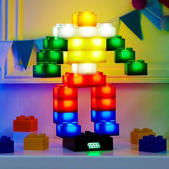 Toddler Sound-Activated Light Blocks | UncommonGoods