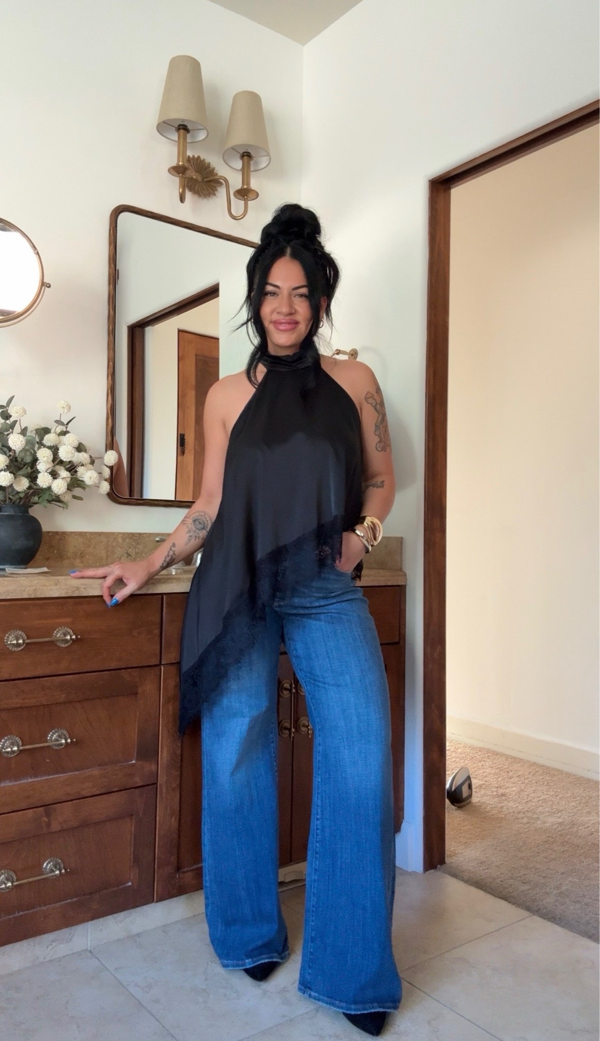 wearing a size large in the top & 12 in jeans!

Whbm, Amazon, Amazon tops, date night outfits, fall outfit inspo, midsize fashion, tori block

#LTKootd #LTKMidsize #LTKSaleAlert