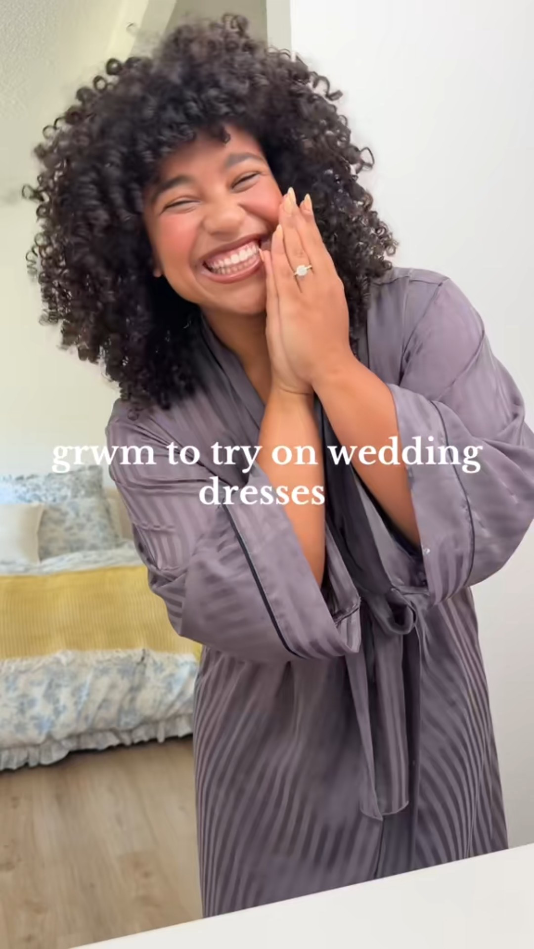 Grwm to try on dresses for my 2nd look!!! The goal is to find THE princess dress🥹🥂✨
#weddingdressshopping
#weddingdressinspo #weddingdress #everafterbridal  #dressesitriedonbutdidntpick

#LTKWedding