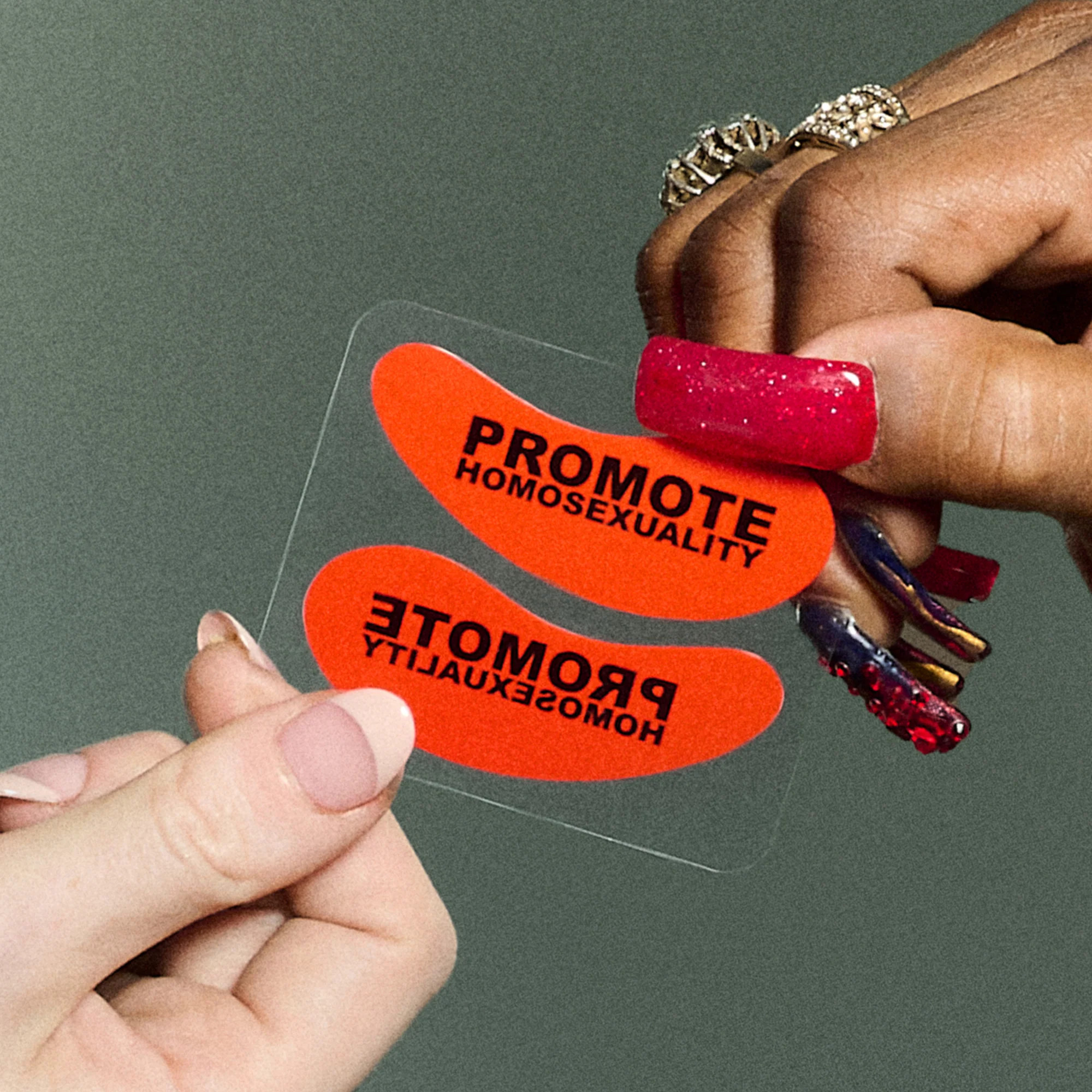 PROMOTE HOMOSEXUALITY Forever (Eye Mask) | Dieux Skin