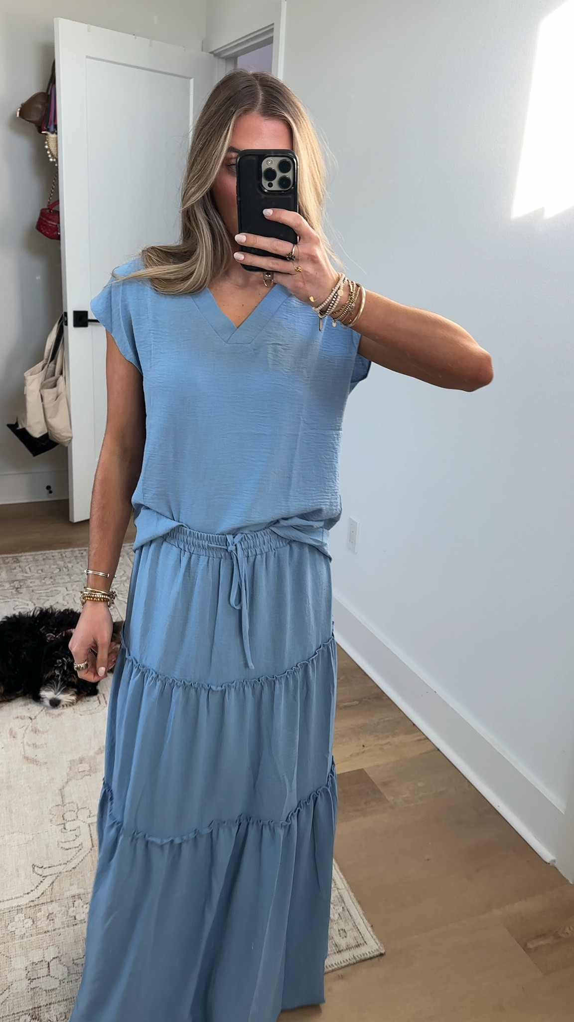 Amazon size small Lepunuo 2 Piece Skirt Sets for Women Flowy Maxi Skirts Cap Sleeve Tops Matching Sets Travel Vacation Outfits with Pockets

#LTKootd #LTKSaleAlert #LTKSeasonal