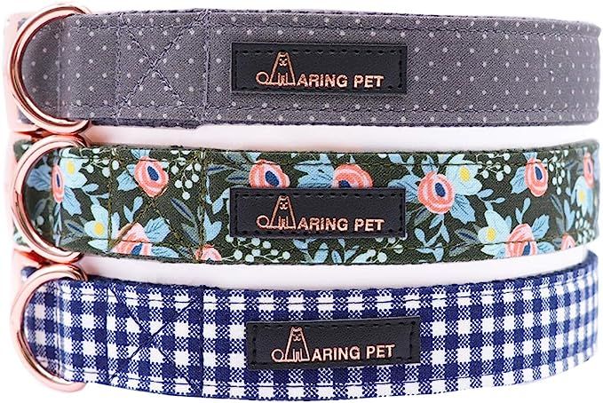 ARING PET Bowtie Dog Collar Adjustable Collars with Bow Tie for Dogs Small Medium Large | Amazon (US)