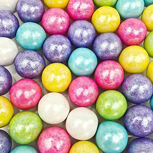 Shimmer Spring Gumballs - 2 Pound Bags - Large - One Inch in Diameter - About 120 Gumballs Per Ba... | Amazon (US)