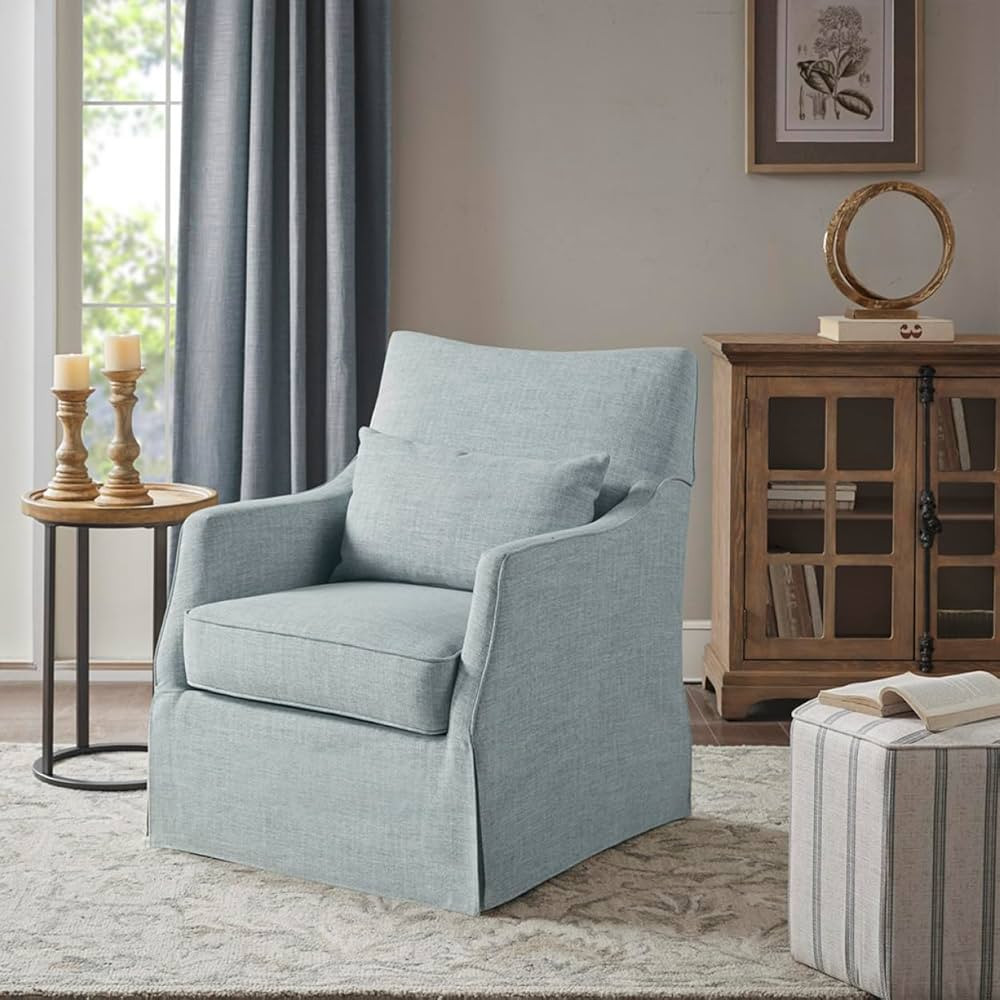 London Skirted Swivel Chair | Amazon (US)