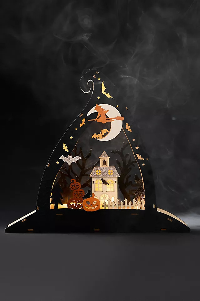 Ghostly Light-Up Mantle Decor | Anthropologie (US)