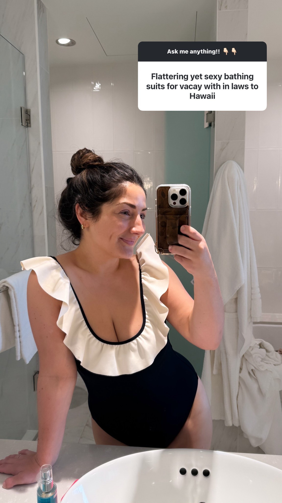 The most Gorgeous one piece!!!
I’m 5’0”
140lbs 
In a size medium

#LTKSeasonal #LTKSwim #LTKTravel