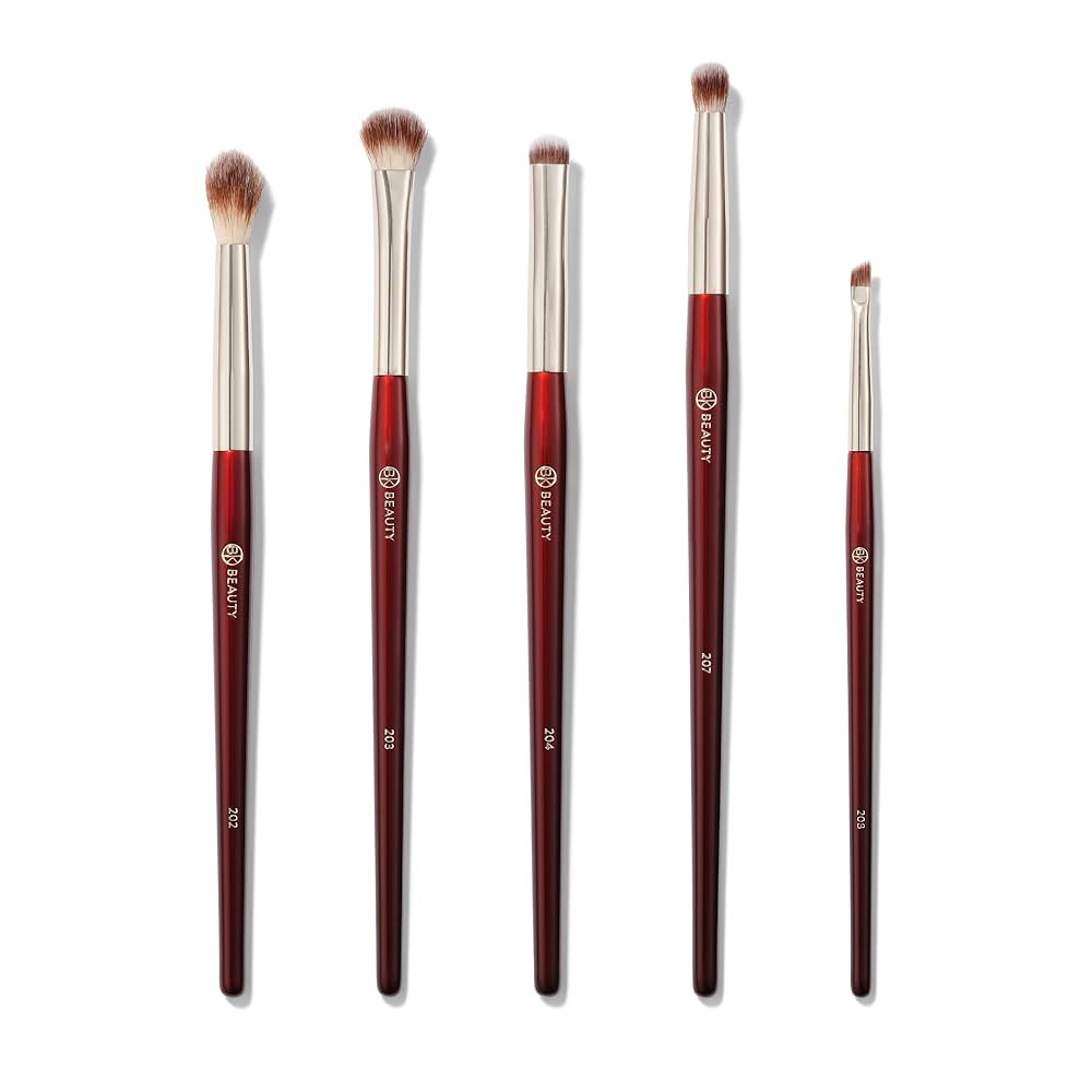 BK BEAUTY - BRUSH SET FOR HOODED OR SMALLER EYES (5PC) - Eyeshadow Brush Set for Blending, Smudgi... | Amazon (US)