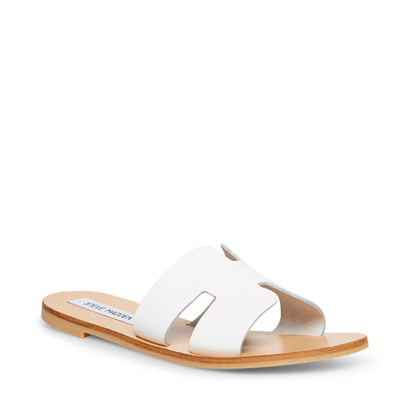 GREECE WHITE LEATHER | Steve Madden (US)