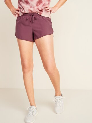 Dolphin-Hem Run Shorts for Women -- 3-inch inseam | Old Navy (US)