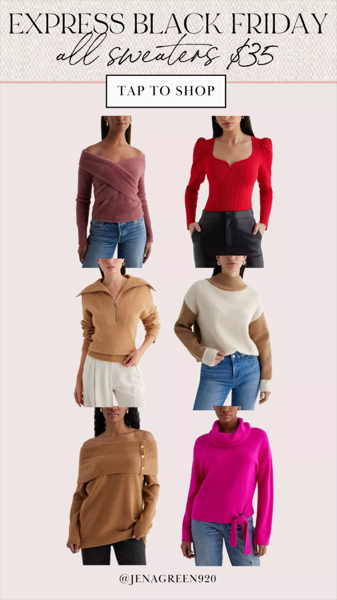 Express Padded Shoulder Deep V-Neck Sweater Bodysuit White Women's