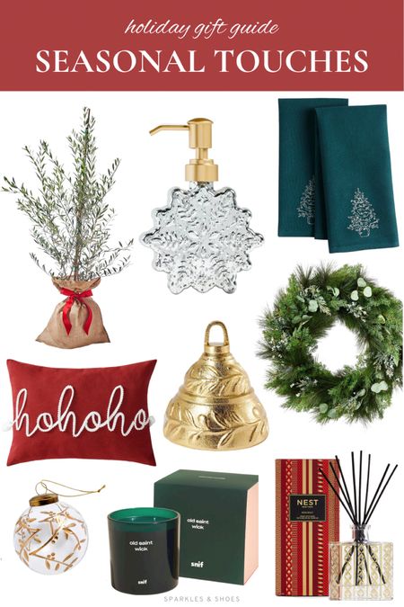 Sparkles & Shoes holiday gift guides have arrived!  The first three are live on the blog and this one has tons of present ideas for seasonal decor ! 

#giftguide #presents #holidayshopping #hostess #wayfair #target #walmart #crateandbarrell #giftsunder50 #christmastree #christmasdecorations 

#LTKunder50 #LTKCyberweek #LTKHoliday